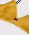 Soutien-gorge triangle femme jaune BOUDOR