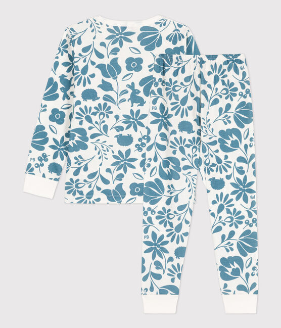 Pyjama en coton enfant blanc MARSHMALLOW/ ROVER