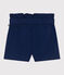 Short enfant en coton uni bleu MEDIEVAL