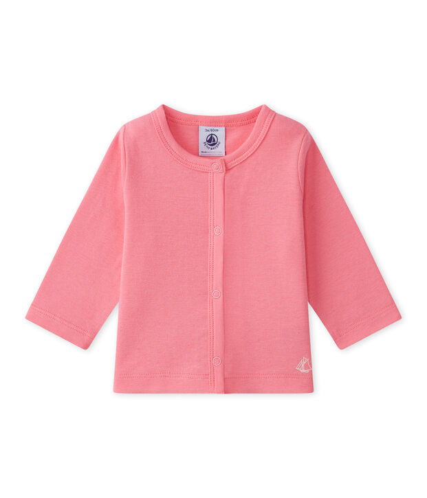 Cardigan b&eacute;b&eacute; fille rose