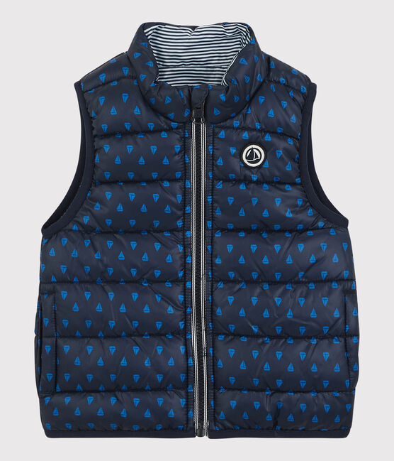 Dubbelzijdig donsjack baby. blauw SMOKING/ RUISSEAU