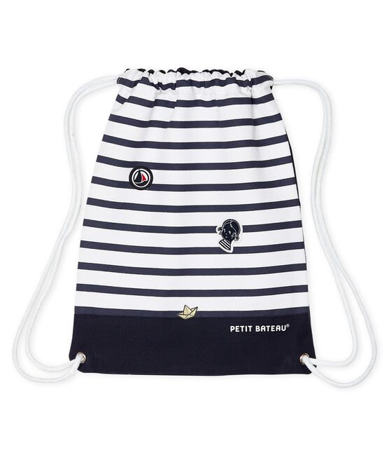 Rugsak blauw ABYSSE/beige COQUILLE
