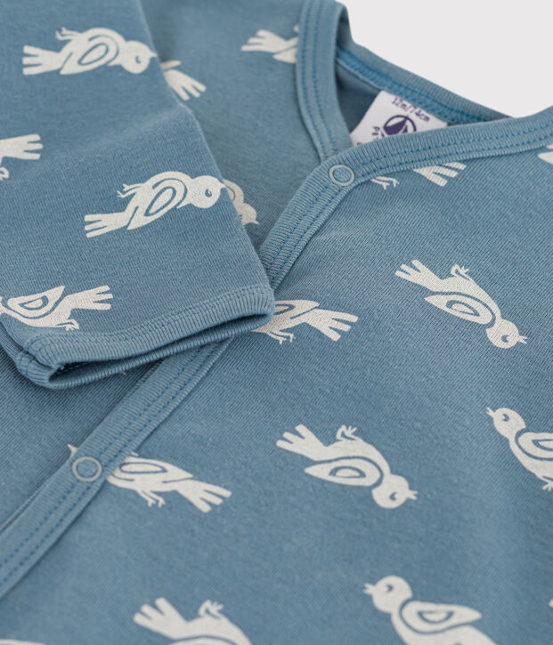 Dors-bien b&eacute;b&eacute; sans pieds bleu/blanc