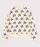 Sweatshirt van fleece voor dames wit AVALANCHE/ MULTICO
