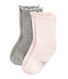 Lot de 2 paires de chaussettes enfant fille