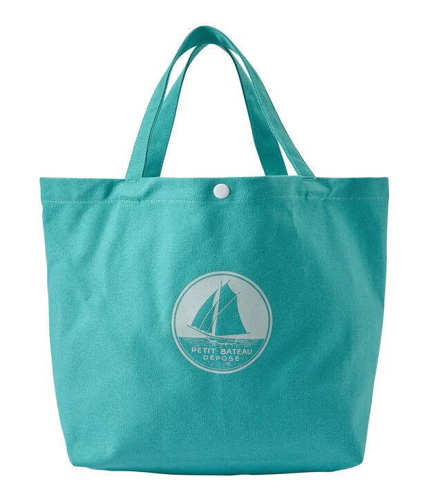 Totebag van canvas voor meisjes groen
