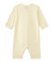 Dors bien sans pieds bébé fille rayé milleraies jaune TEMPETE/blanc MULTICO