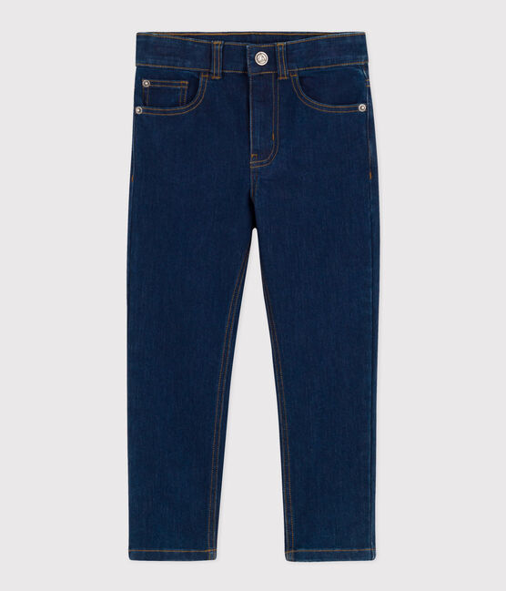 Straight-fit spijkerbroek voor jongens blauw DENIM BRUT