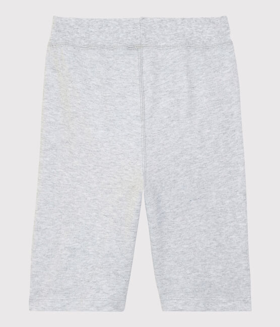 Jersey Jongensbermuda grijs POUSSIERE CHINE