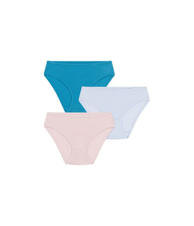 Lot de 3 culottes  en coton multicouleur