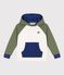 Katoenen hoodie voor kinderen MILK/ MULTICO