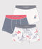 Set van 3 boxershorts voor jongens in katoen variante 1