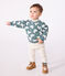 Sweatshirt bébé en coton imprimé ours gris GOBELIN/ MULTICO
