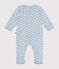 Pyjama imprimé en coton bébé bleu GOMME/ BEACH
