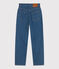 Rechte spijkerbroek voor dames blauw DENIM MOYEN