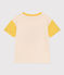 T-shirt met print van jersey voor jongens geel AVALANCHE/ NECTAR