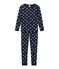 Pyjama petit garçon coupe ajustée bleu SMOKING/blanc MULTICO