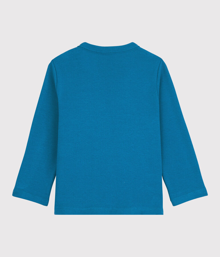 Katoenen T-shirt baby. blauw