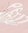 T-shirt met lange mouwen uit katoen voor meisjes roze SALINE