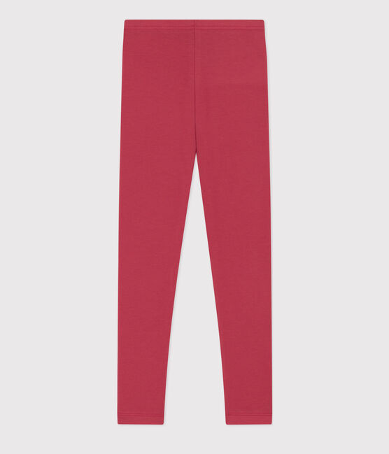 Legging en jersey élasthanne enfant fille rose PAPI