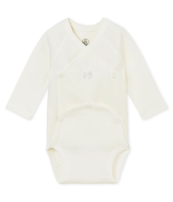 Eerste body met lange mouwen NIEUW wit MARSHMALLOW
