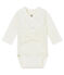 Eerste body met lange mouwen NIEUW wit MARSHMALLOW