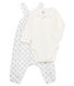 Ensemble 3 pièces cérémonie bébé fille