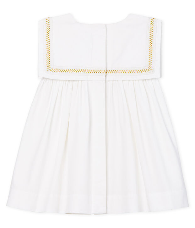 Robe de c&eacute;r&eacute;monie b&eacute;b&eacute; fille blanc