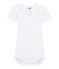 Set van 2 uniseks babybody's met korte mouwen wit LOT