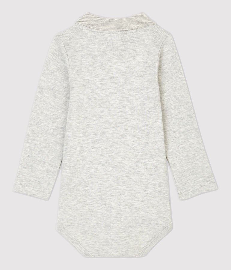 Romper van katoen grijs