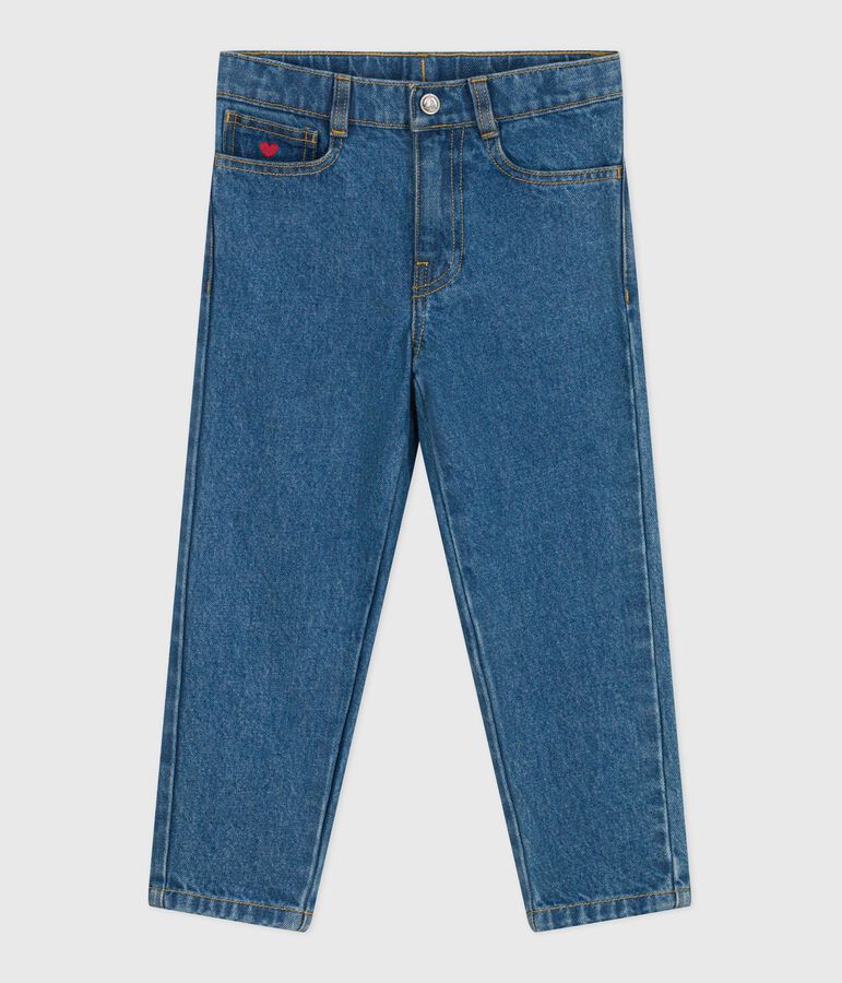 Kinderbroek van denim blauw
