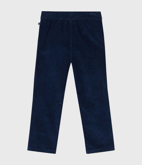 Rechte broek van velours voor jongens CREPUSCULE