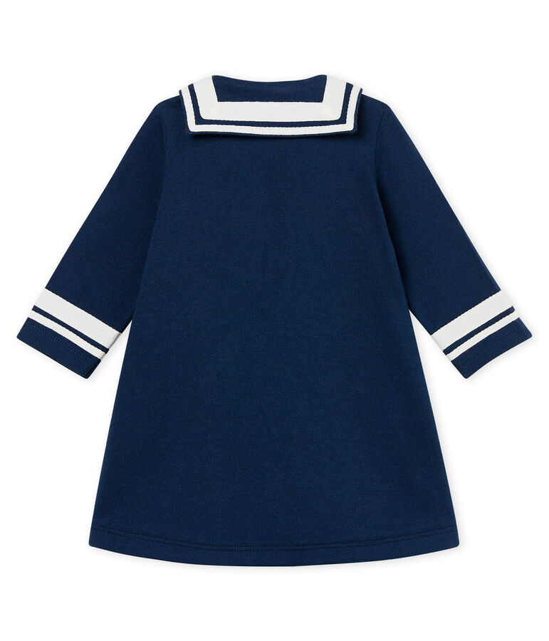 Robe manches longues col vareuse b&eacute;b&eacute; fille HADDOCK