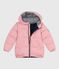 Doudoune enfant unie rose CHARME
