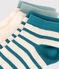 2 paires de chaussettes enfant en coton à rayures variante 1