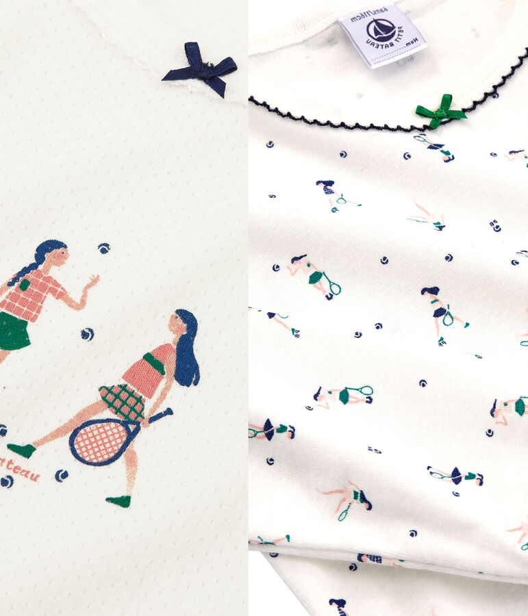 Set met 2 pyjama's voor kleine meisjes multicouleur