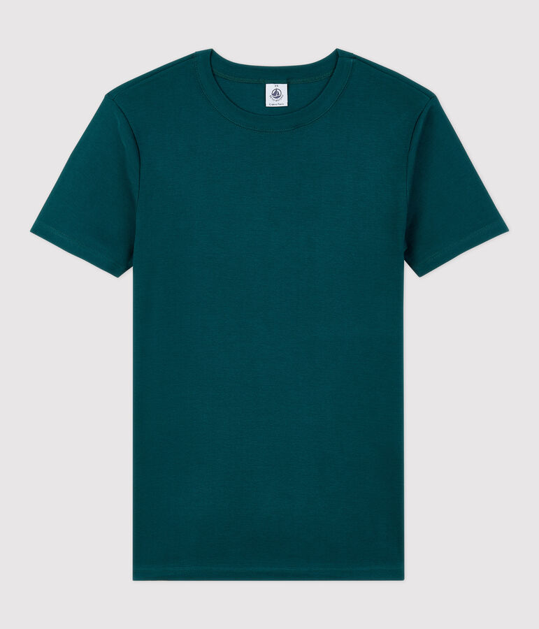 Iconisch katoenen Dames t-shirt met ronde hals groen PINEDE