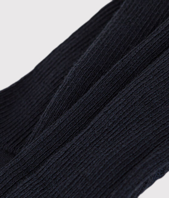 Wollen kousenbroek voor meisjes blauw SMOKING