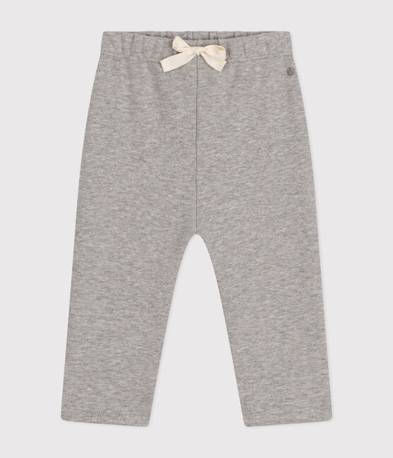 Pantalon en molleton bébé gris CHATON CHINE