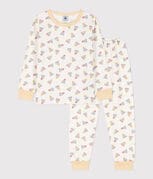 Pyjamamuts in fleece voor kleine jongens/meisjes
