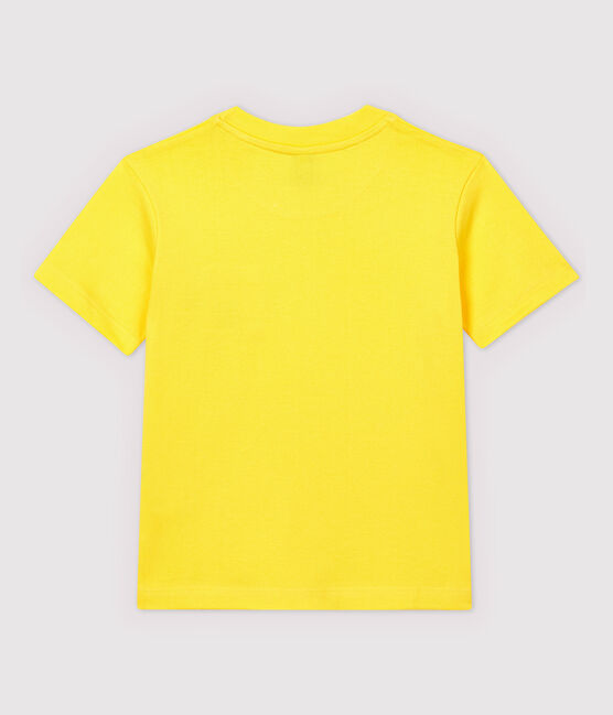 Jersey T-shirt met korte mouwen voor jongens geel RAIPONCE