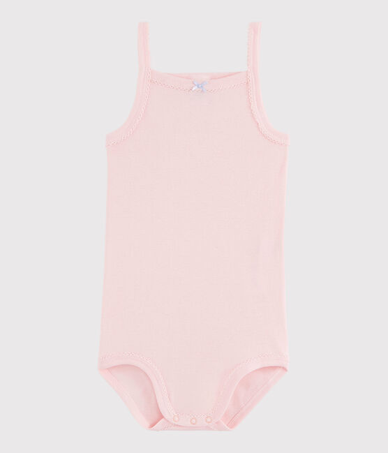 Body à bretelles bébé fille rose MINOIS