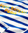 Lichte marinière Dames wit MARSHMALLOW/blauw SURF