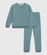 Pyjama femme en coton éponge uni
