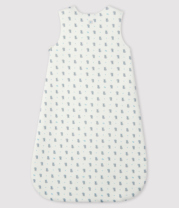 Gigoteuse b&eacute;b&eacute; en c&ocirc;te blanc/gris/multicouleur