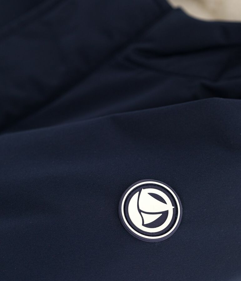 Parka b&eacute;b&eacute; mi-longue unie bleu