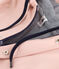 Ciré iconique en matière recyclée et coton biologique rose SALINE