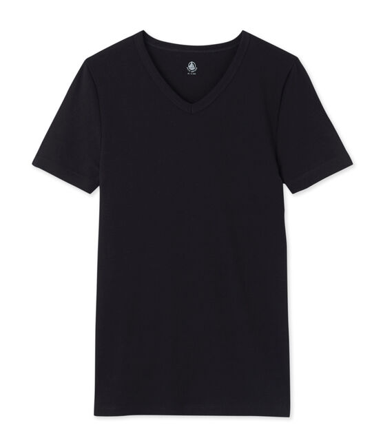 Iconisch T-shirt met lange mouwen mannen zwart NOIR
