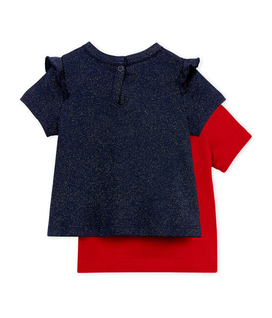 T-shirt met korte mouwen voor babymeisjes variante 1