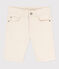 Bermuda en denim enfant garçon écru AVALANCHE